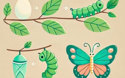 אֵיךְ הַפַּרְפַּר נוֹלַד: מֵהַזַּחַל לְפַרְפֵּר - קטע קריאה 1 - כיתה ב’