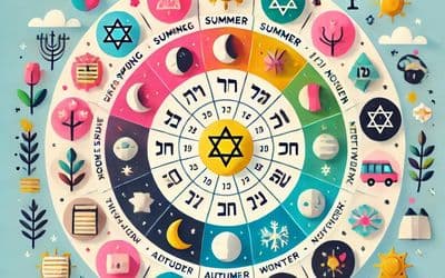 חודשי השנה העברית והשנה המעוברת - קטע קריאה 22 - כיתה ב’