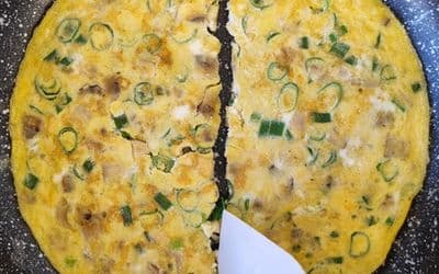 איך מכינים חביתה עם פטריות?