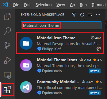Material Icon Theme